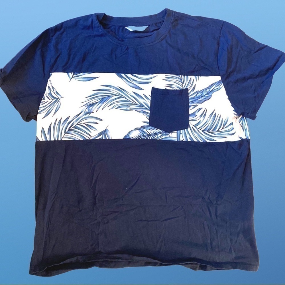 Potpat short sleeve palm leaf tshirt​​​